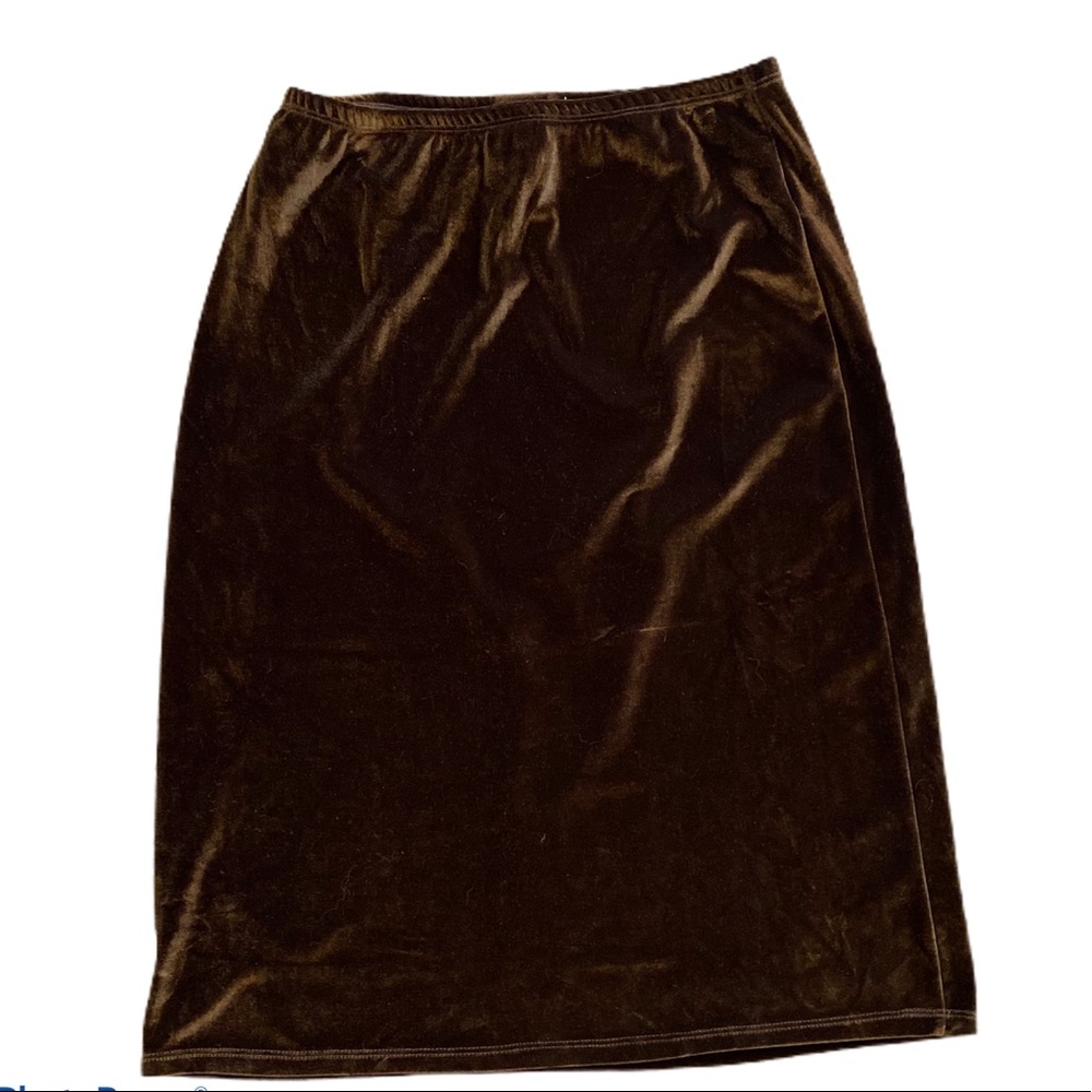 BCBGMAXAZRIA Velour Skirt Size Small